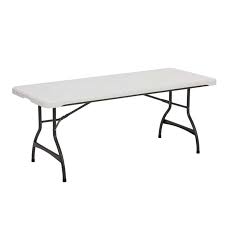 White Foldable Table 6-foot